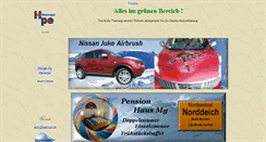 Desktop Screenshot of hannepe.de